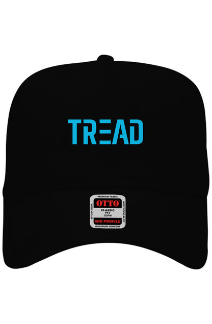 Tread 5 Panel Baseball Cap Miami Blue