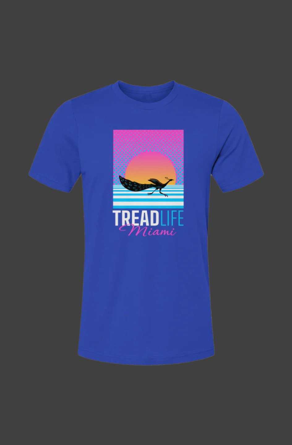 Trad Life Miami Royal Blue  Unisex Jersey T-Shirt