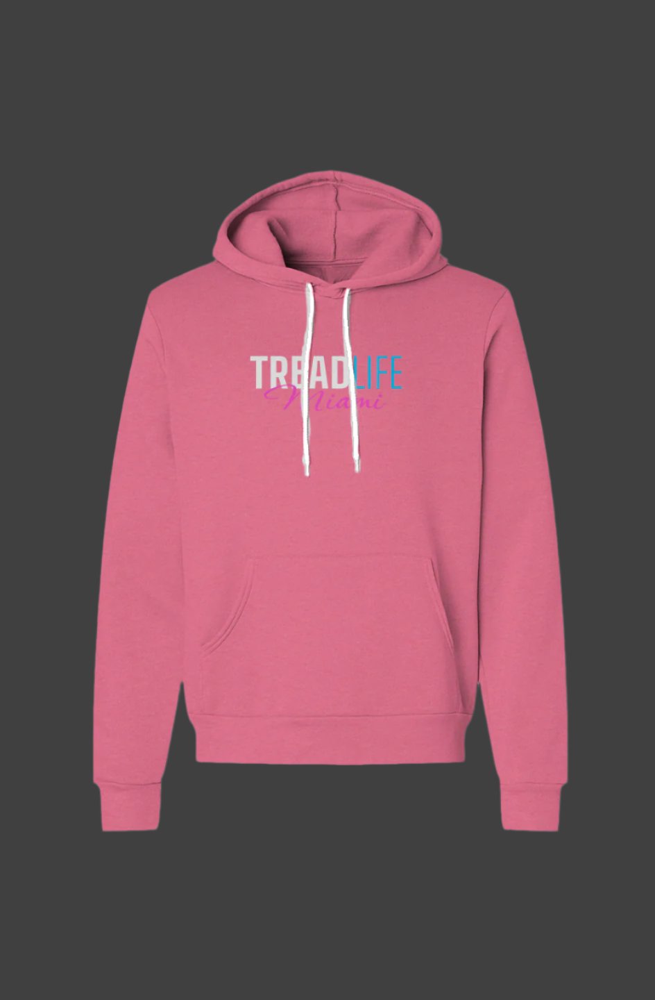 Tread Life Miami Pink Unisex Pullover Hoodie