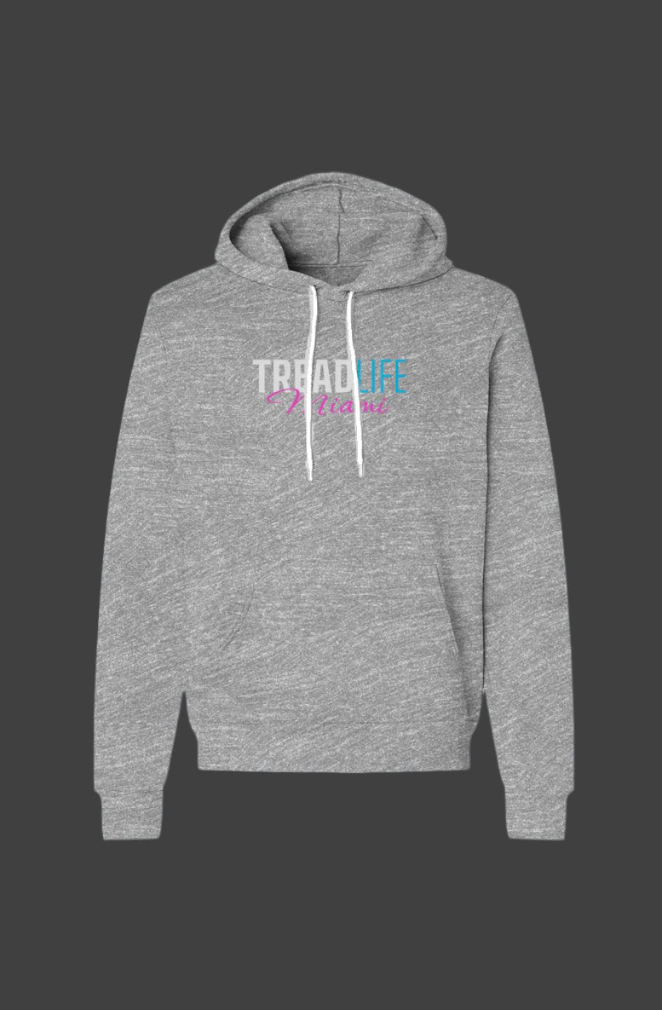 Tread Life Miami Gray Unisex Pullover Hoodie