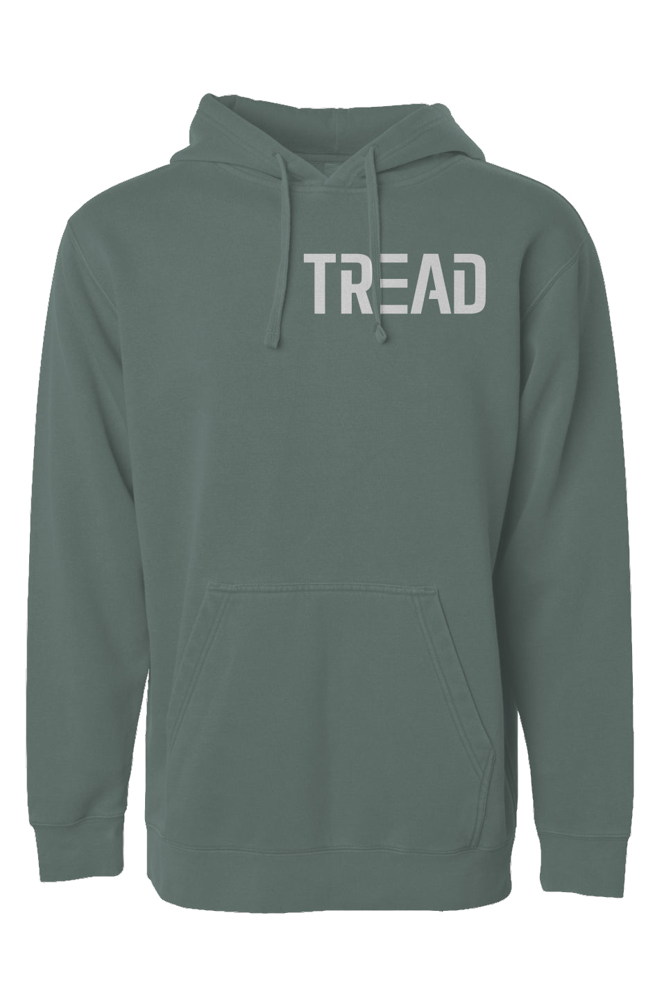 Tread Life Pigment Dyed Hoodie Alpine Green