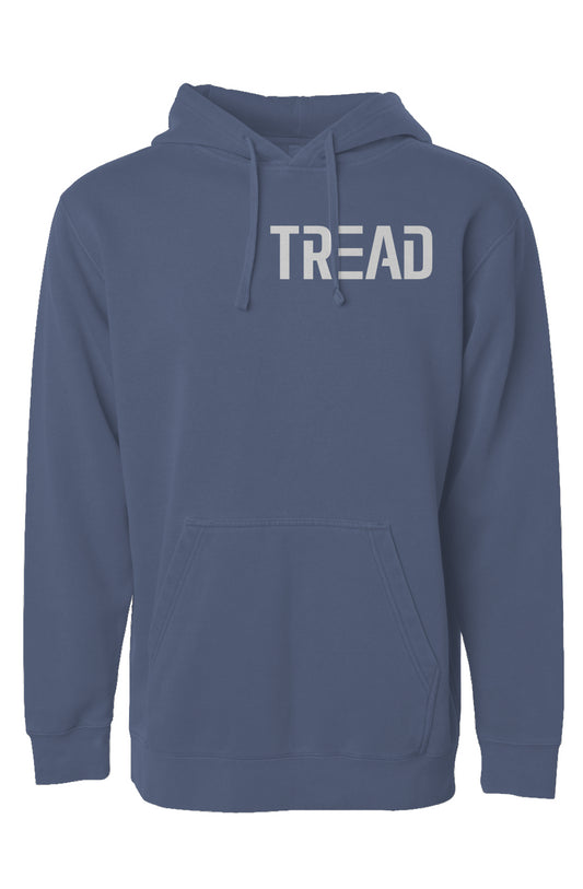 Tread Life Pigment Dyed Hoodie Slate Blue