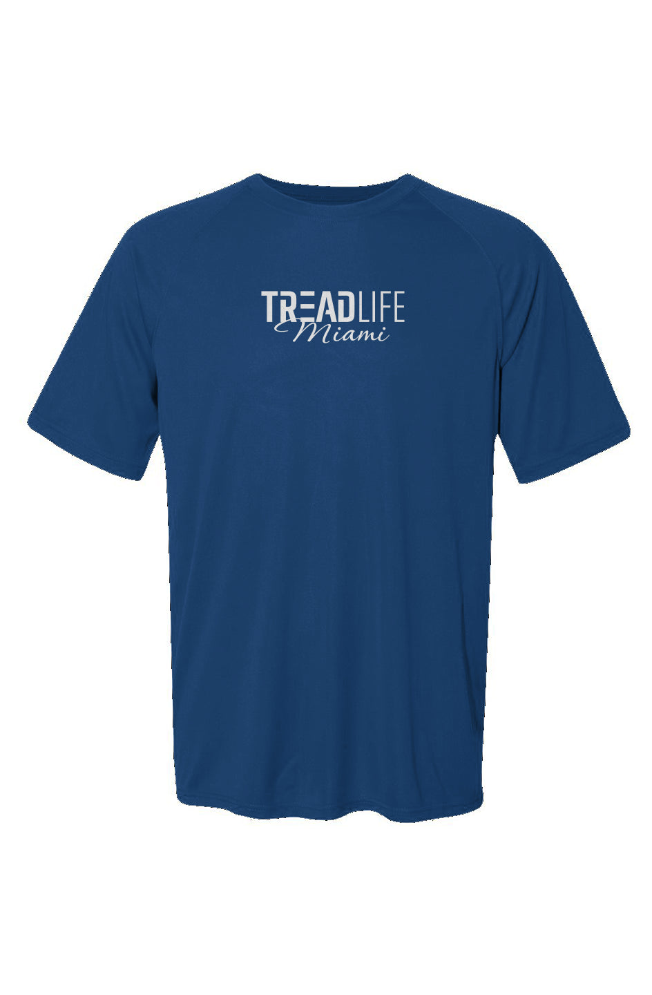 Tread Life Miami Wicking Short-Sleeve T-Shirt Royal Blue