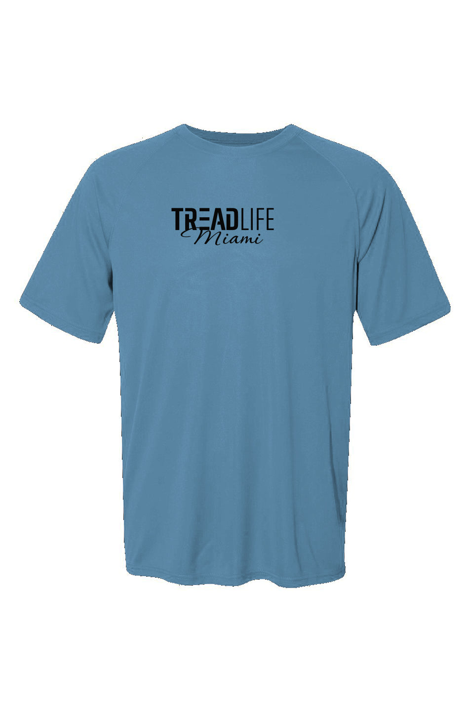 Tread Life Miami Wicking Short-Sleeve T-Shirt Columbia Blue