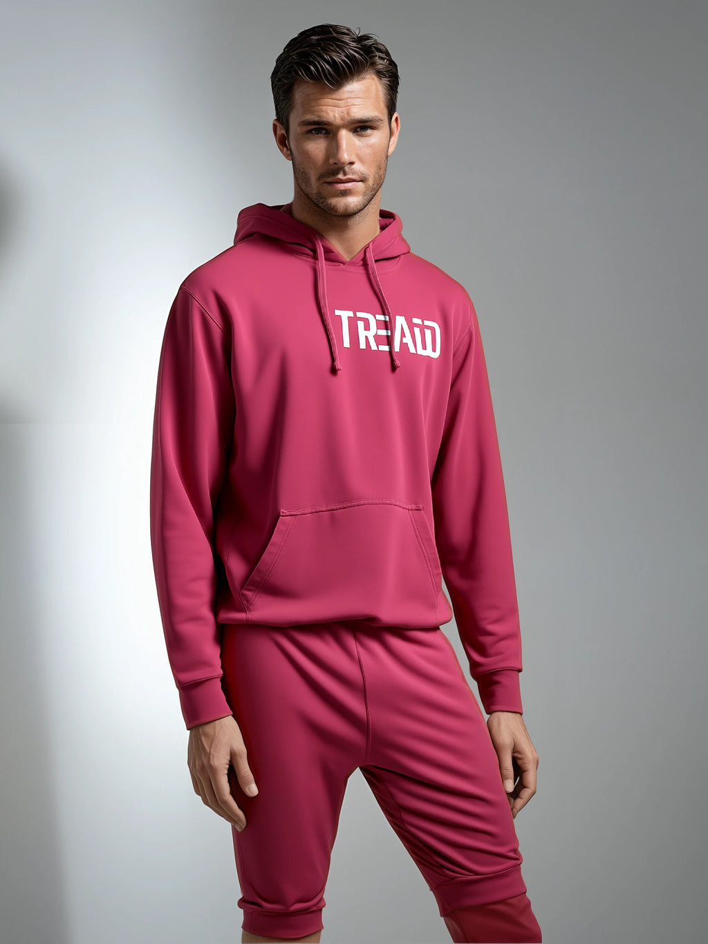 Tread Life Pigment Dyed Hoodie Maroon