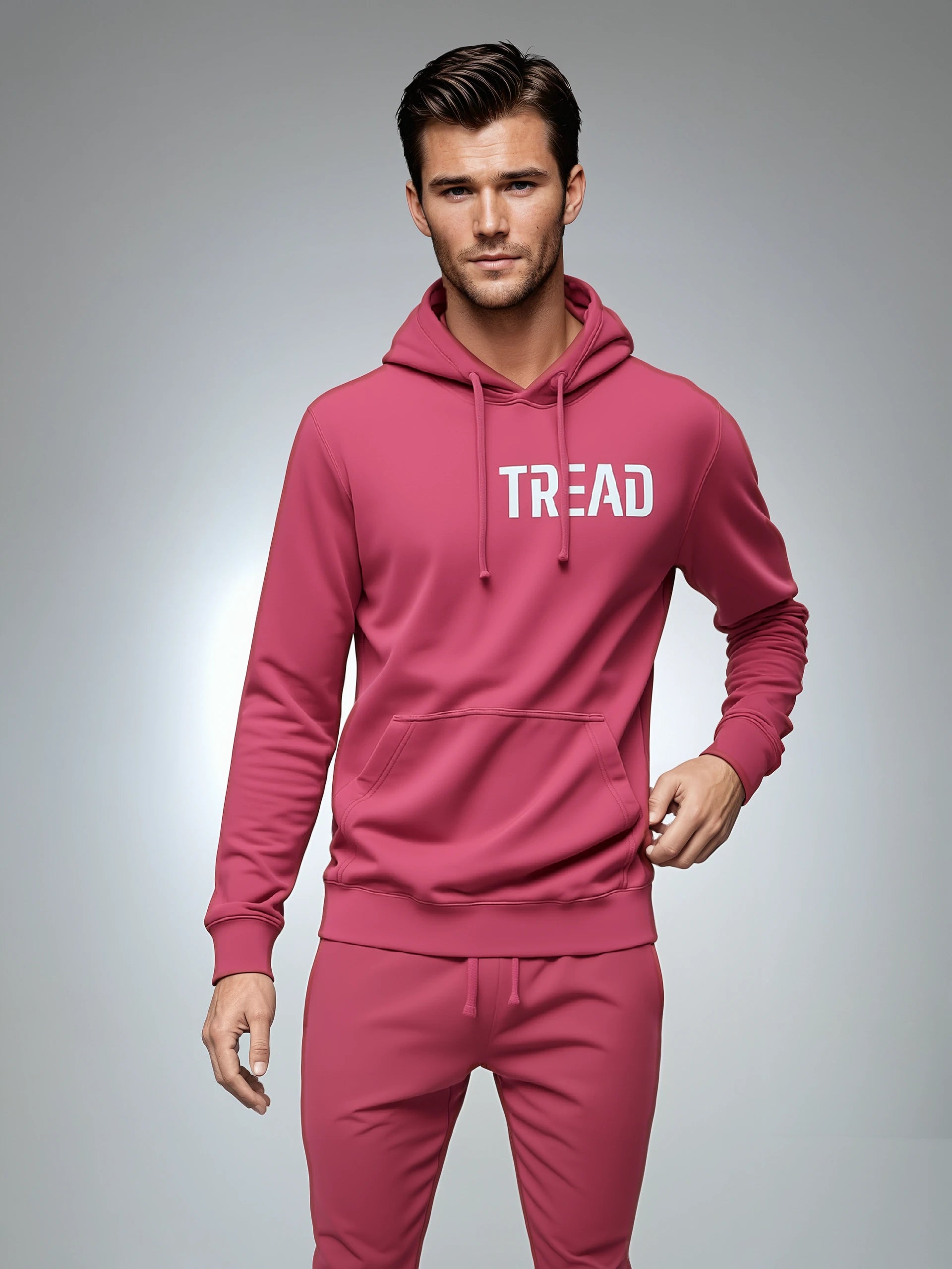 Tread Life Pigment Dyed Hoodie Maroon